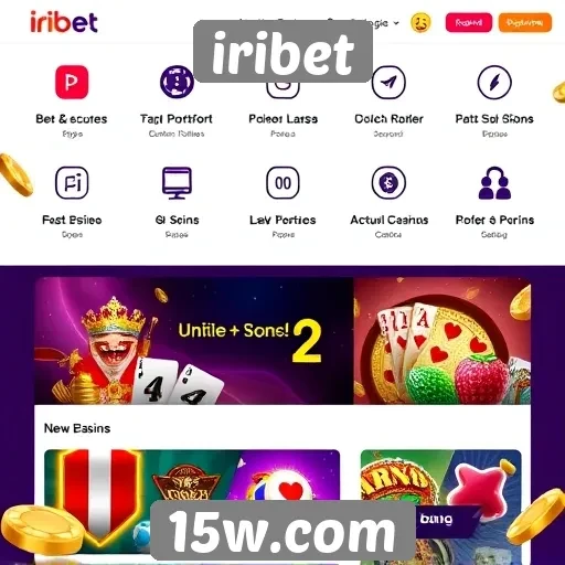 Recursos e funcionalidades do site iribet